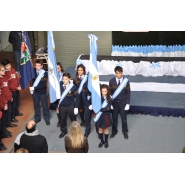 Acto del DIA DE LA BANDERA del Nivel Secundario